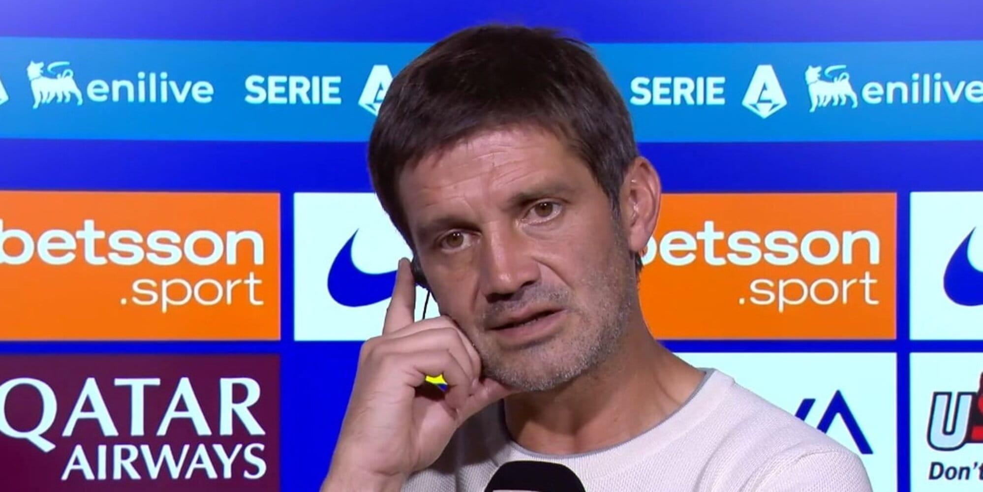 <p>Chivu: „Nach drei Wochen wusste ich nicht, wie sich die Jungs verhalten würden.“ Dann lobt er Pio Esposito und Dimarco</p>