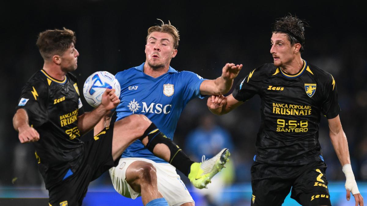 De Bruyne-Elfmeter, Lang entsperrt: Tolle erste Halbzeit bei Maradona, Napoli-Frosinone 2:0