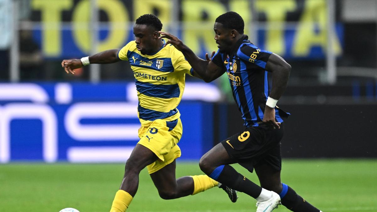 Und es ist 5 von 5: Marcus Thuram punktet immer noch gegen „sein“ Parma, die Vorgänger