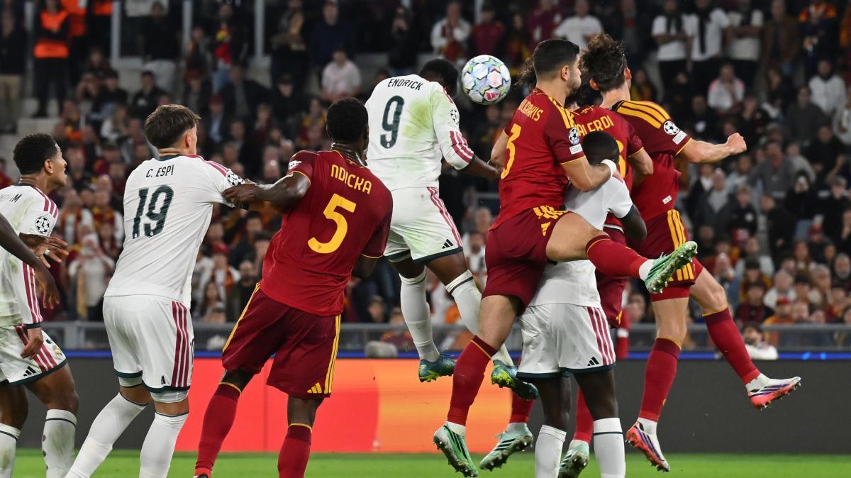 Mourinho, Endrick e Rudiger fanno piangere Roma. Pazzesca rimonta del Real Madrid
