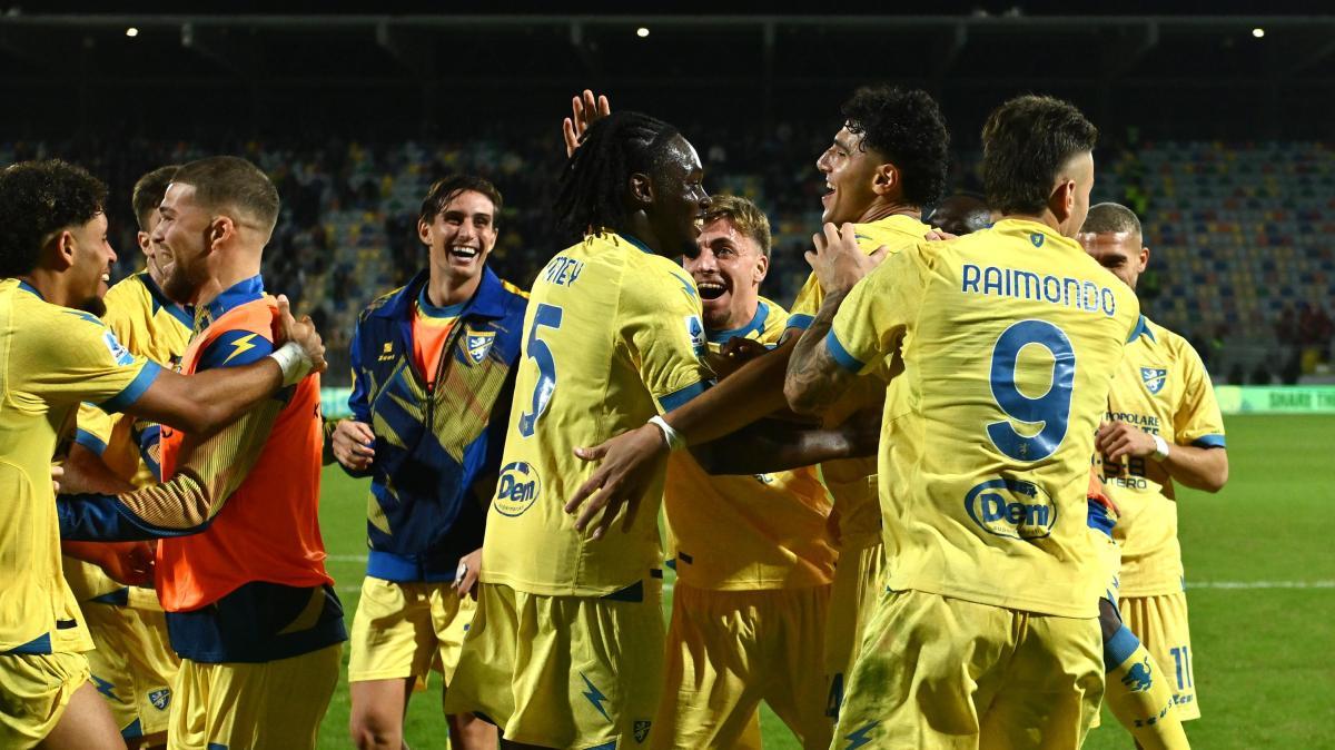 Frosinone-Sassuolo 4-2: die Ergebnistabelle des Spiels
