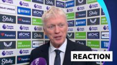 L'Everton non ha giocato bene - Moyes