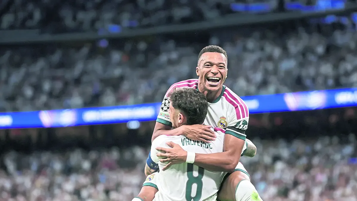 Mbappé festeggia a Roma le 100 partite di Champions League