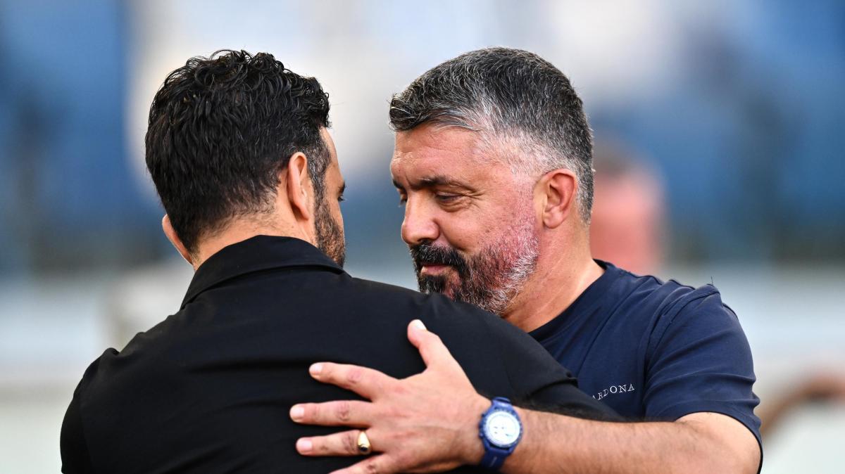 Lazio, Gattuso verrät: „Heute wollte ich, dass Doekhi und Diogo Leite von der ersten Minute an spielen“