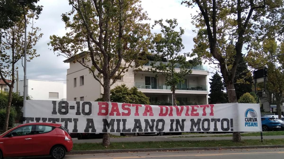 Die Atalanta-Kurve protestiert gegen die Auswärtsverbote: „18/10 in Mailand auf dem Motorrad!“