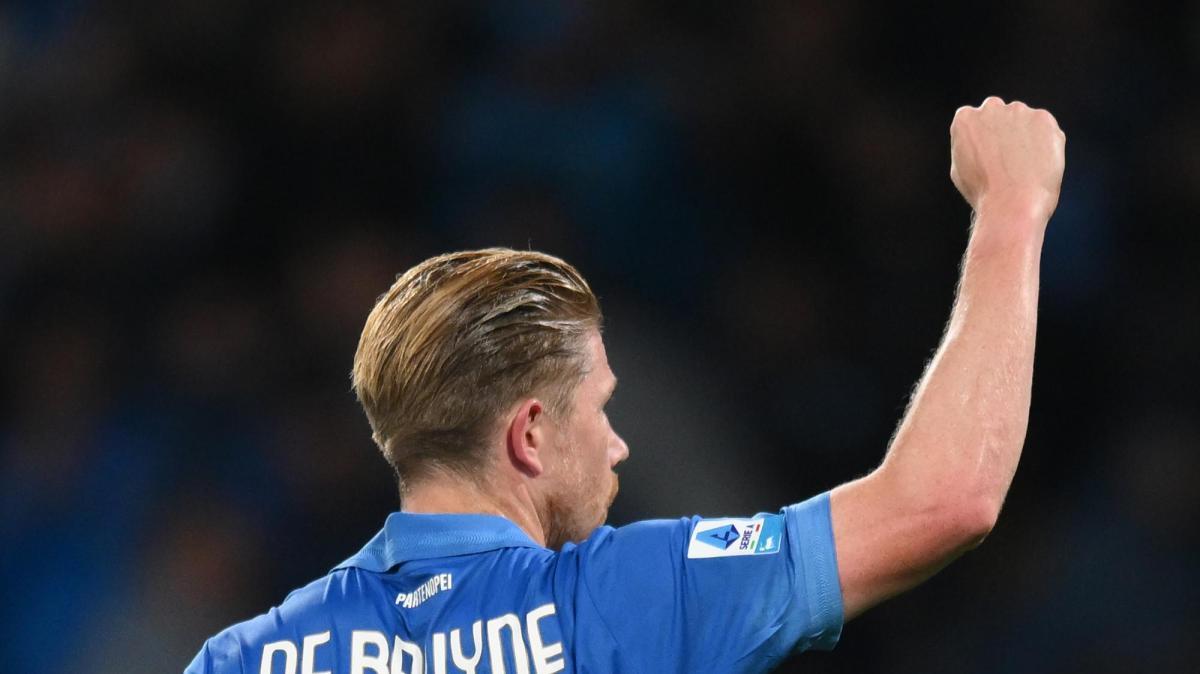 Napoli, De Bruyne: "Ruolo? Preferisco da 8 o da 10, ma oggi servivo da un'altra parte"