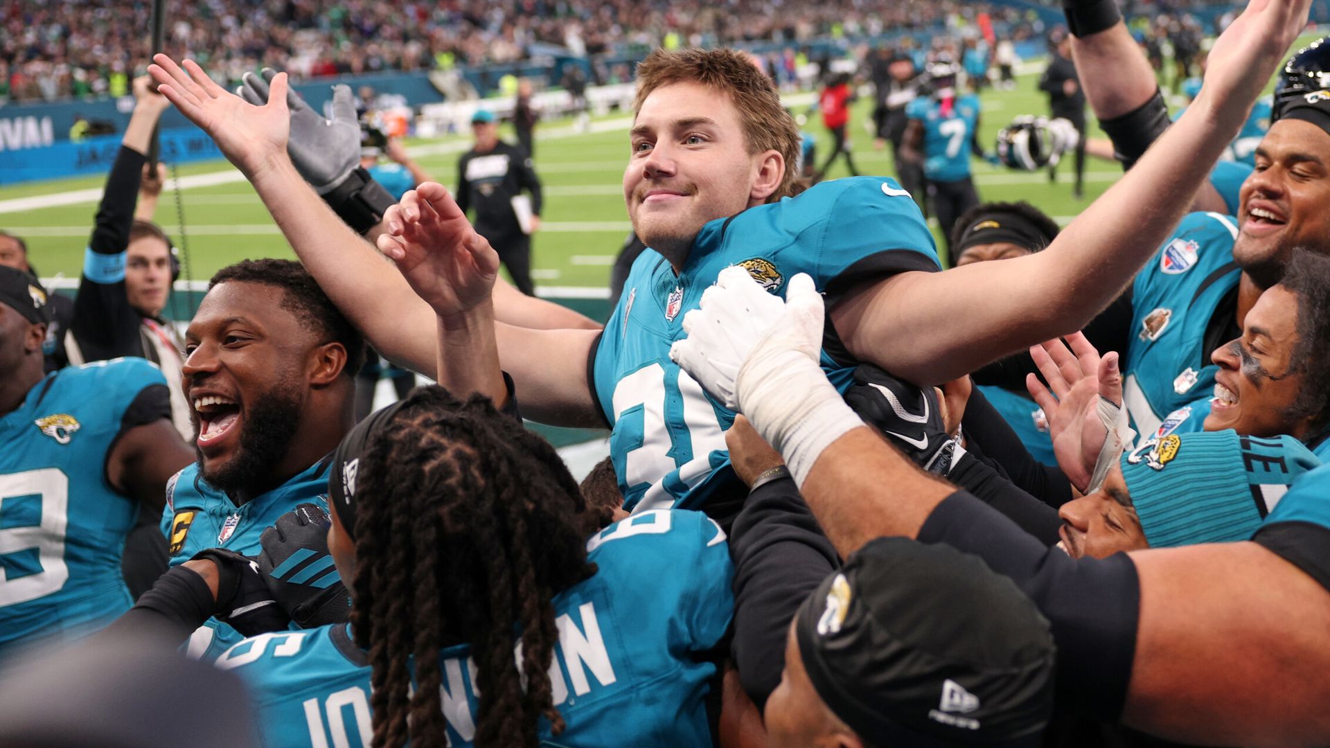 Miracolo a Londra quando i Jaguars battono gli Eagles con un field goal allo scadere del tempo