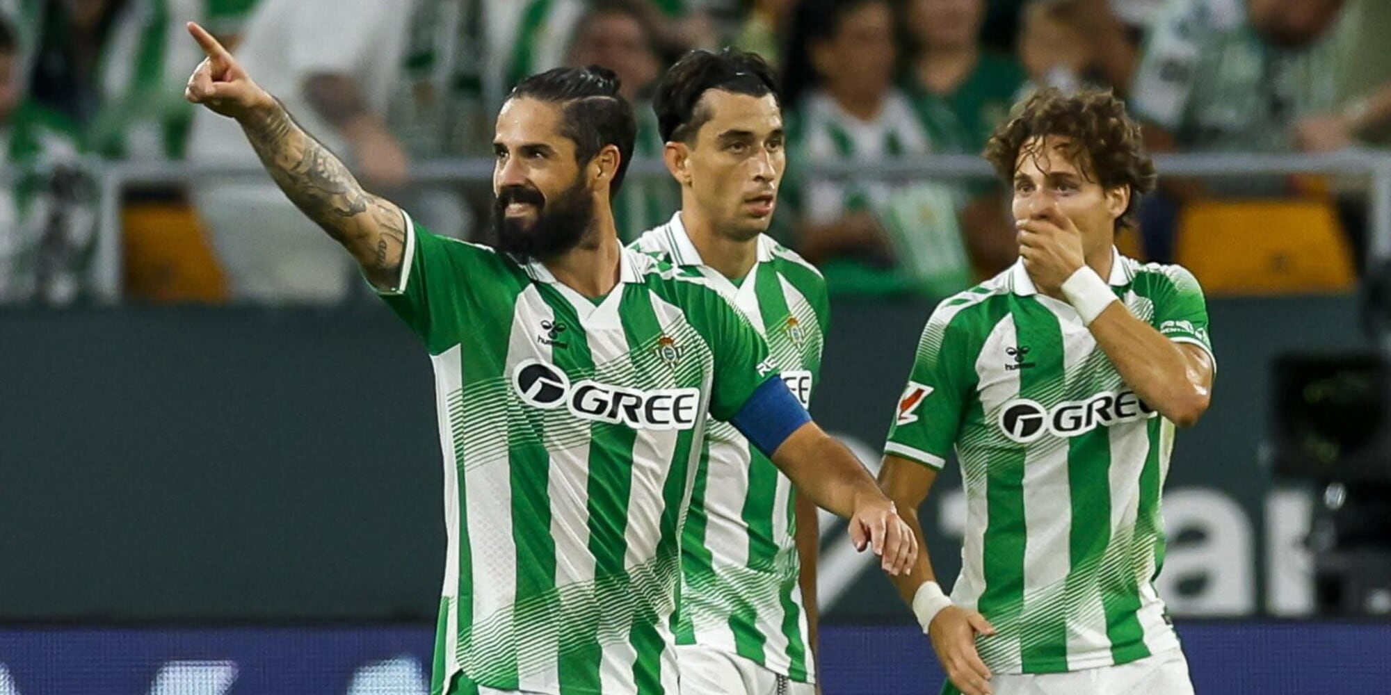 Betis überwältigt Osasuna und fliegt auf den zweiten Platz in der Liga. Unentschieden für Celta Vigo, Real Sociedad gewinnt