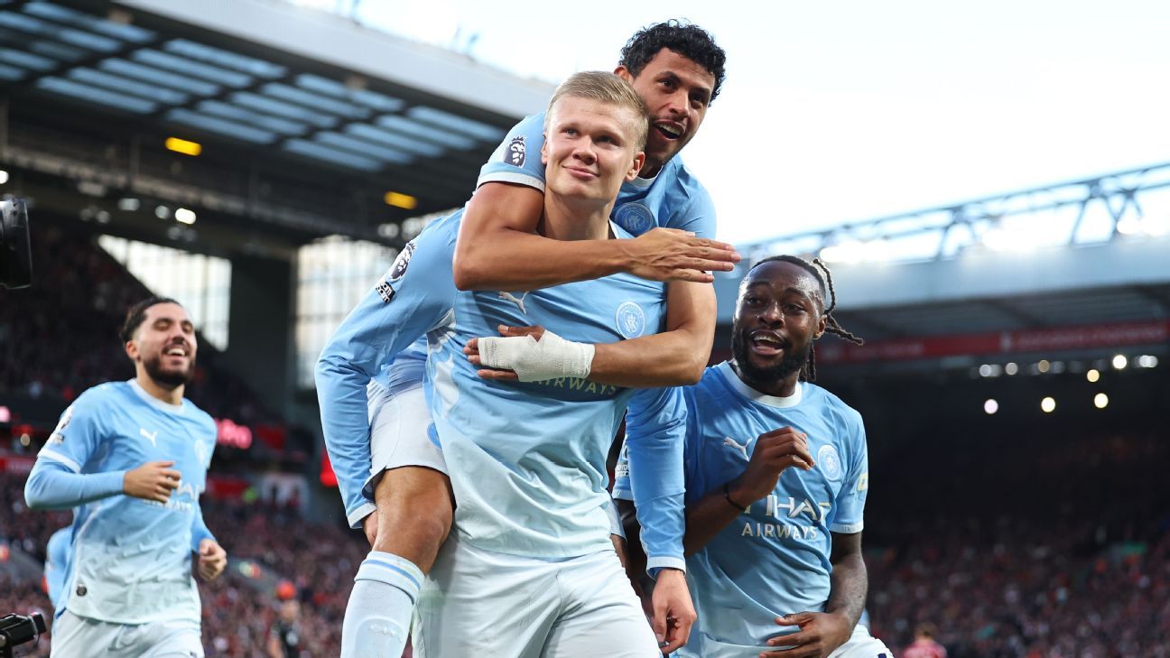 Il Manchester City mostra ringhio, sfida sulla scia dello scandalo imbroglio, sconfigge il Liverpool
