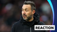 „Tottenham braucht diese Reaktion“ – De Zerbi verteidigt Bentancurs Rot