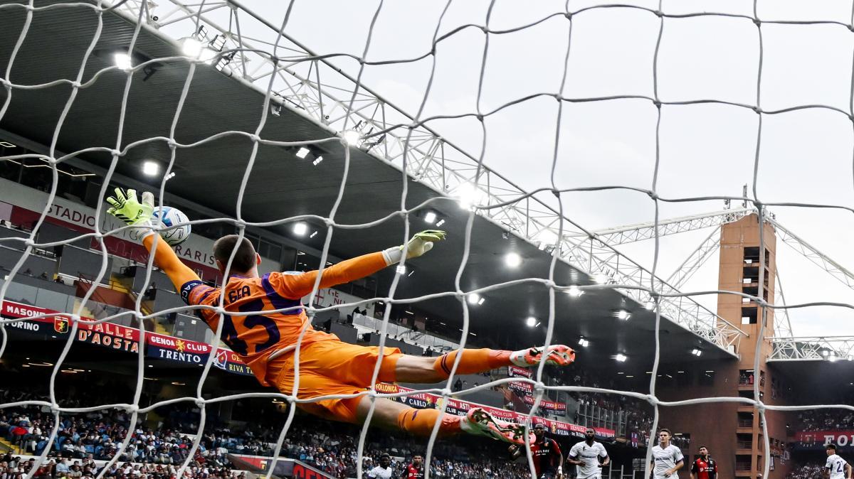 Fiorentina, De Gea: „Wir wussten, dass Genua mit voller Kraft starten würde. Wenn wir es 2:2 geschafft hätten …“