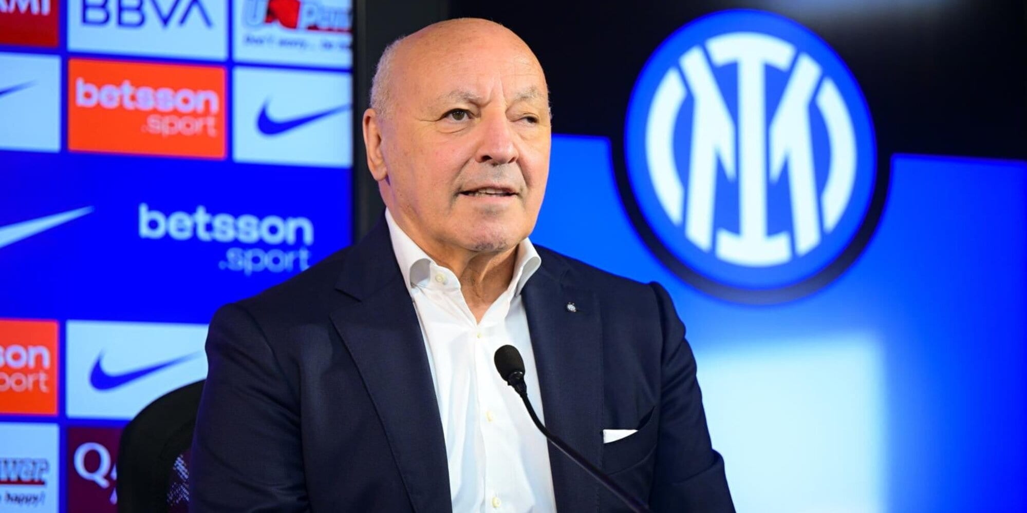 Marotta : "L'Inter en bonne santé, des revenus supérieurs à un demi-milliard. Un stade ? Bientôt le projet"