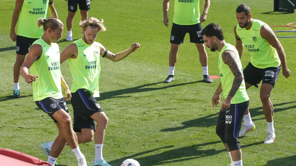 Two absences in the last session before traveling to Barcelona