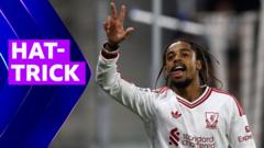 Der brillante Barcola punktet mit seinem ersten Hattrick zum Start in Liverpool