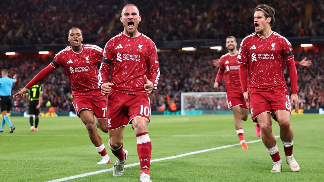 🔴 تحديثات مباشرة لدوري أبطال أوروبا: مباراة ليفربول مع انطلاق المباريات المبكرة