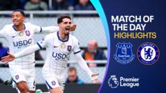 Neto segna una doppietta nella vittoria del Chelsea contro l'Everton