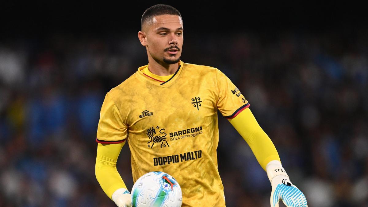 Caprile bleibt auch im Ausland nicht unbemerkt: Sogar die Premier League setzt auf den Torwart von Cagliari