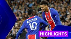 Man City zeigt Kampf, schafft es aber nicht, sich gegen PSG durchzusetzen
