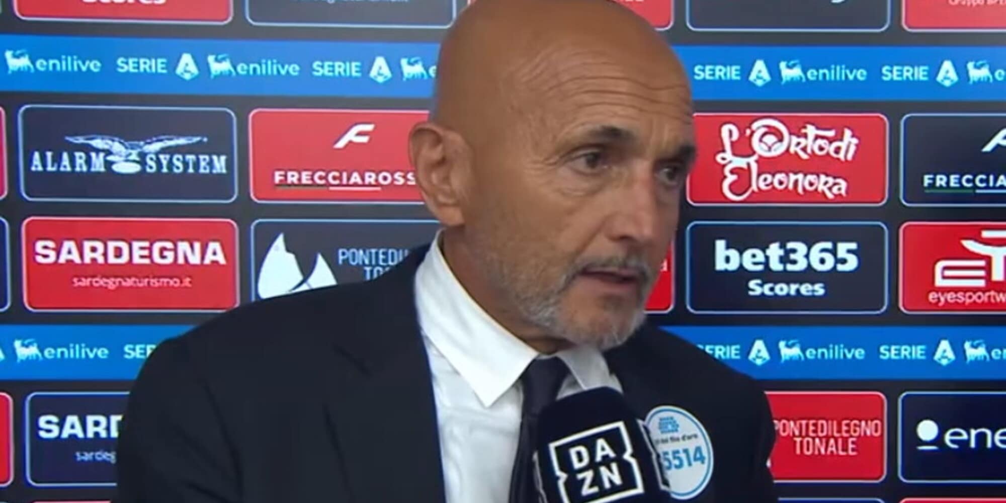 <p>Spalletti über den Rauswurf: „Ich habe Pisacane gesagt, dass sie wissen, wie man Zeit verschwendet“</p>