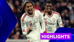 Barcola glänzt, als Liverpool den LASK mit sechs Toren besiegt