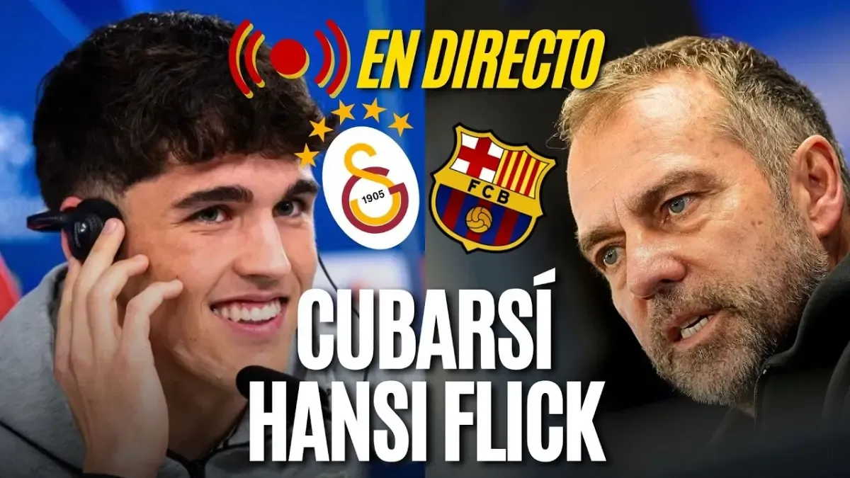 Conferenza stampa di Cubarsí e JHansi Flick, in streaming