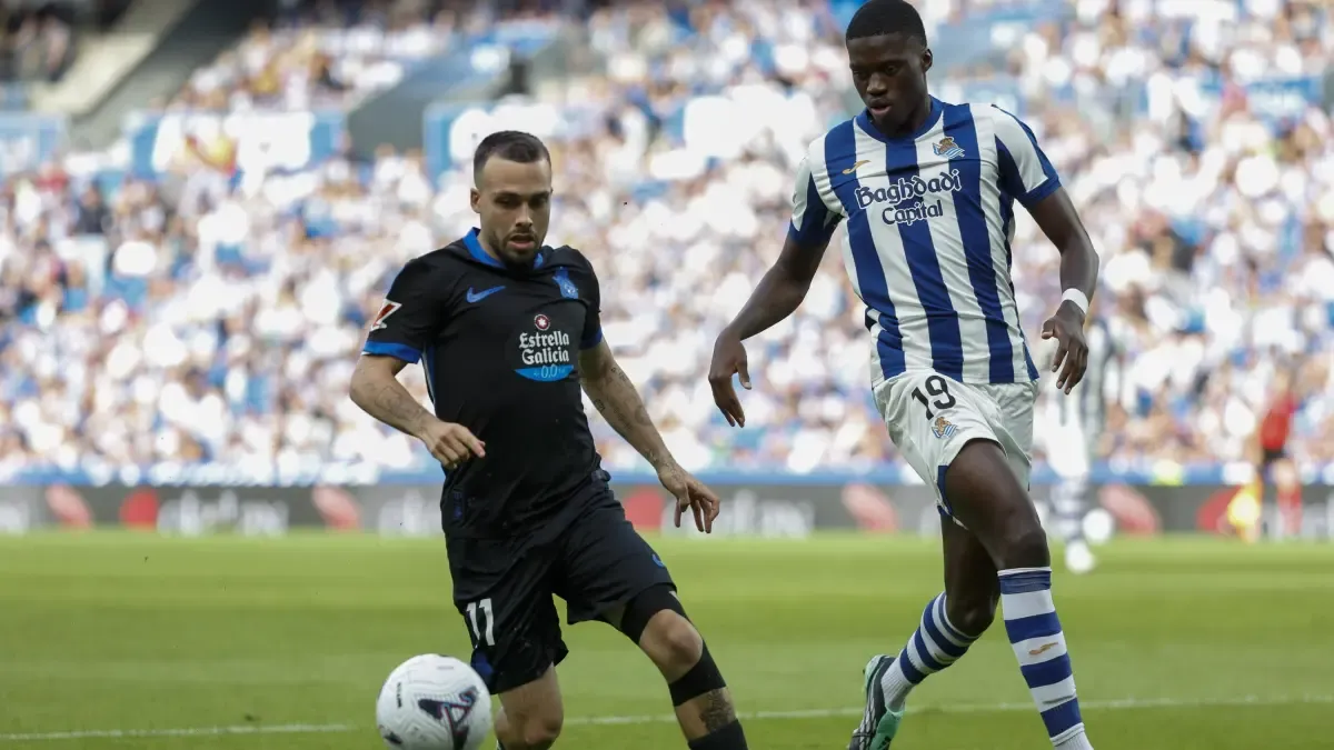 Real Sociedad - Deportivo: le immagini eccezionali del duello di Anoeta