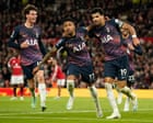 Solanke schlägt spät zu und rettet den 10-Mann-Spurs bei Manchester United