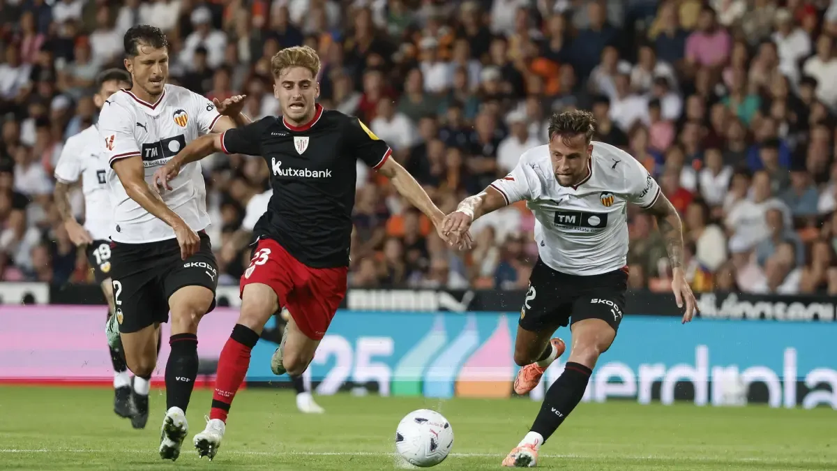 0-0: Il gol è una questione in sospeso per Valencia e Athletic