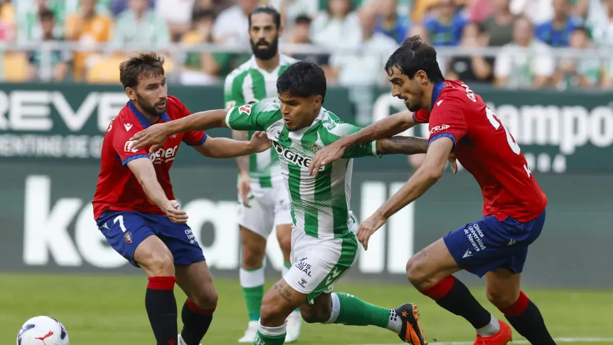Il Betis firma il miglior inizio di campionato della sua storia ed eguaglia il record del 1935