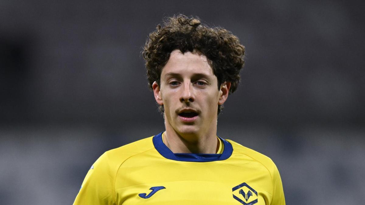 Hellas Verona, Bradaric in der Abwehr: Verletzung am linken Knöchel des Außenverteidigers