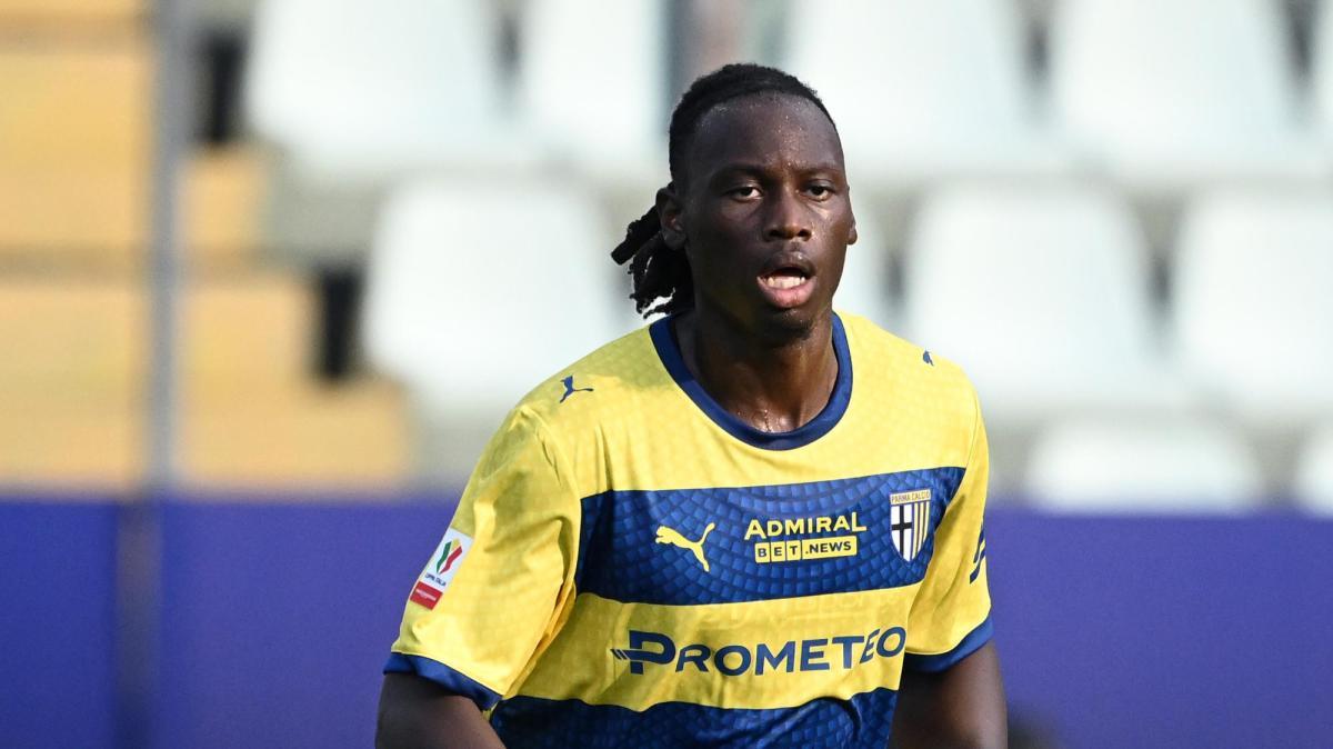 Parma, Gilardino „verliert“ Elphege: Akute Blinddarmentzündung, der Franzose wird ins Krankenhaus eingeliefert