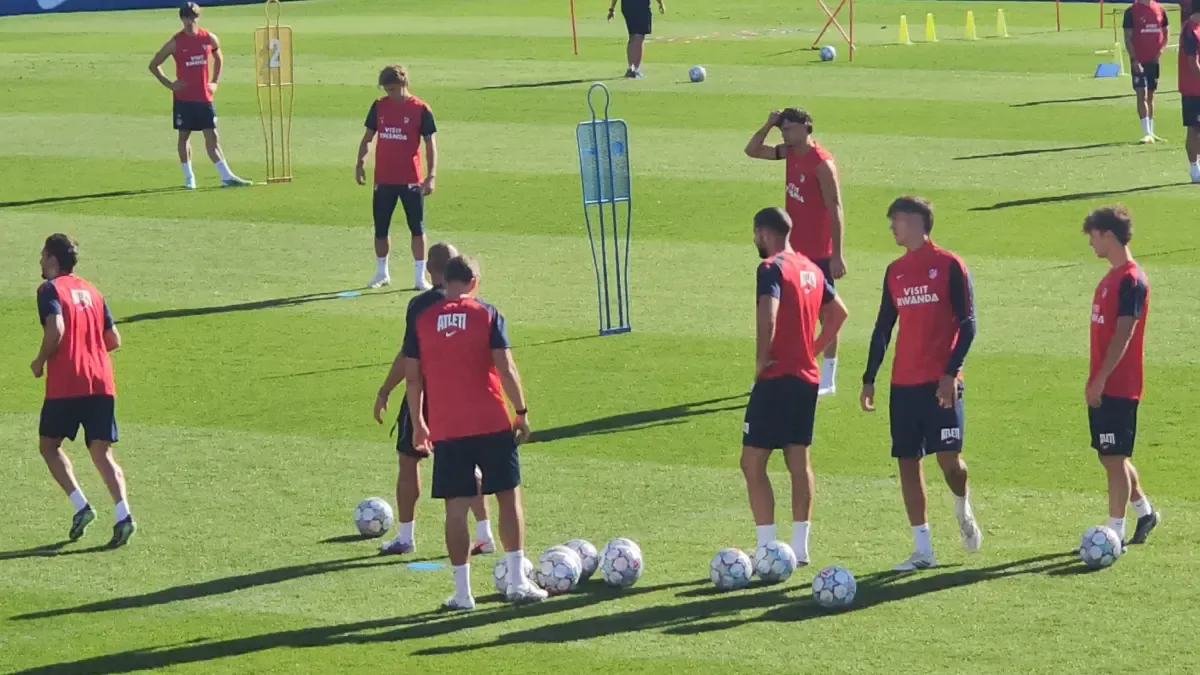 Simeone trifft mit der gesamten Mannschaft auf Manchester United