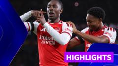 Ersatzspieler stehlen die Show, als Arsenal gegen Lille drei Tore erzielt