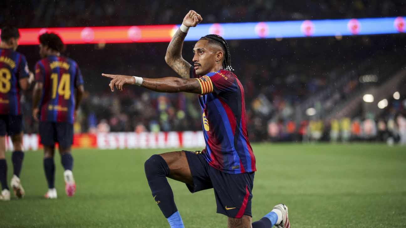 Raphinha kehrt für Barça gegen Betis zurück; Flick wird die Minuten von PSG und Madrid verwalten