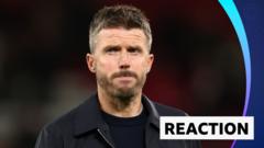„Es tut sehr weh“ – Carrick „versteht“ die Buhrufe von Man Utd nach dem Unentschieden