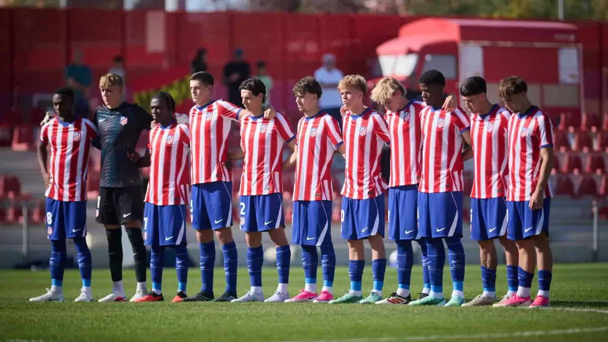 3-0. Una vittoria per l'Atlético nella Youth League con dedica a Koke e Borja Resurrección