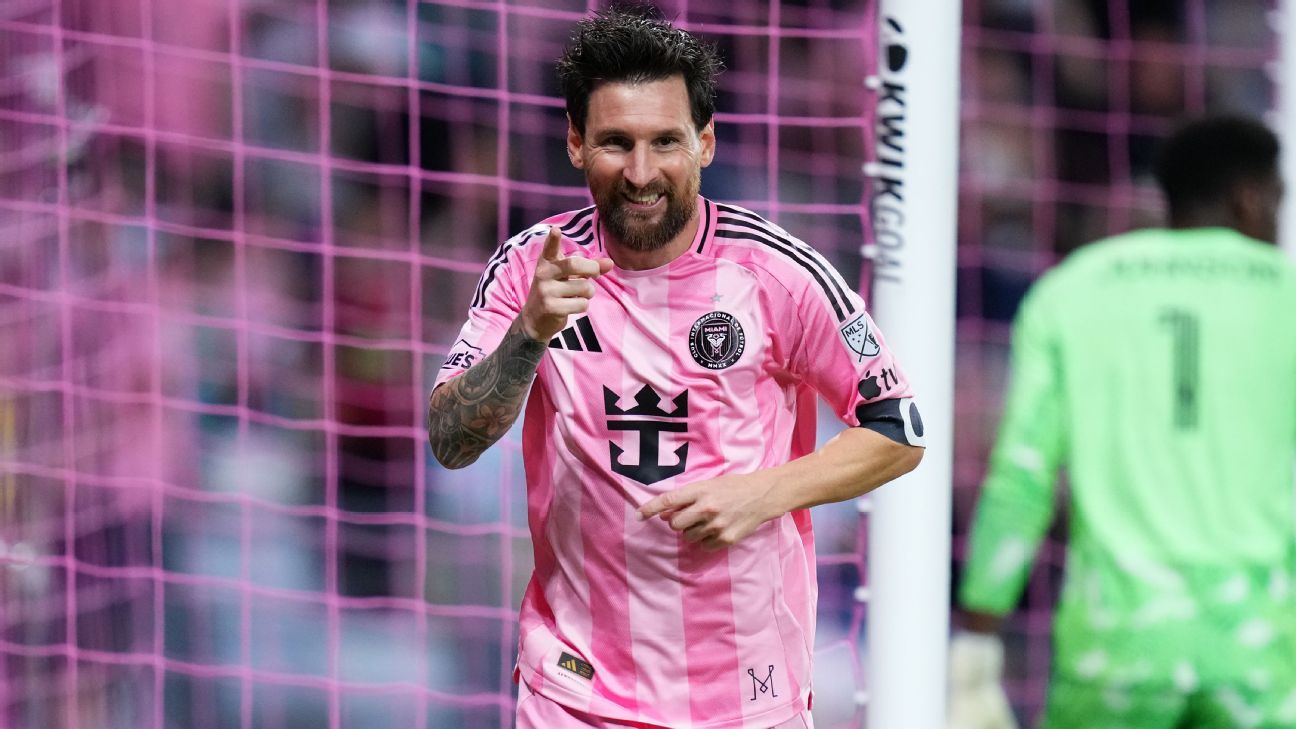 Messi segna due gol per il Miami nella prima partita dall'addio dell'Argentina