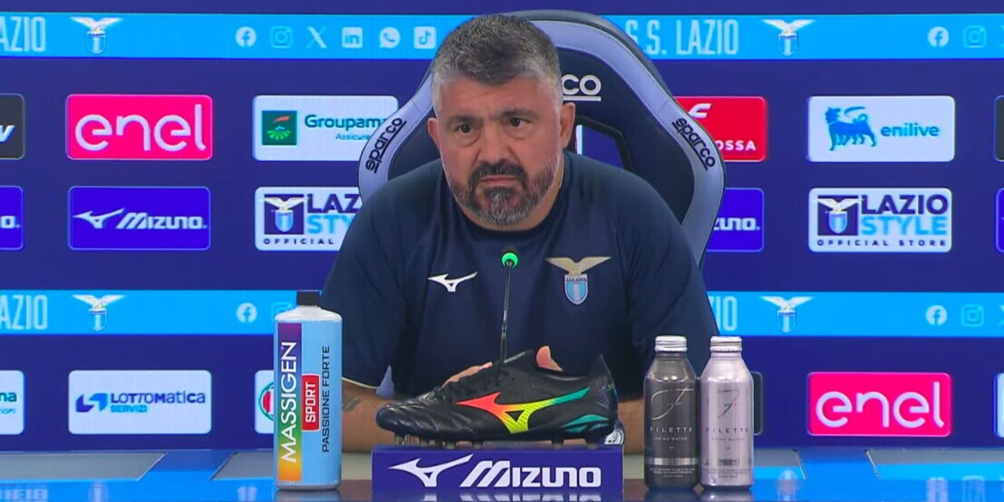 Gattuso: „Juve ist stärker, aber ich will ein mutiges Lazio. Sie waren nicht ehrlich zu mir“